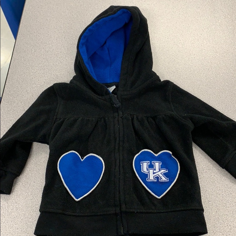 Baby Kentucky wildcats hoodie 6-12 months